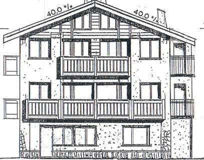 Haus Falke Saas-Grund Extérieur photo